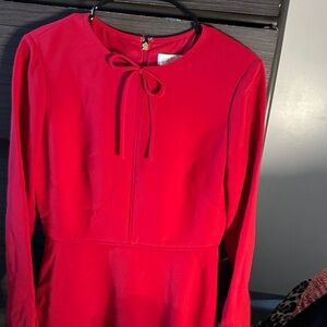 Ted Baker London Red Midi Dress